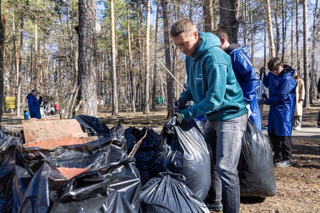 Большой апрельский субботник в парке «Уралмаш»!